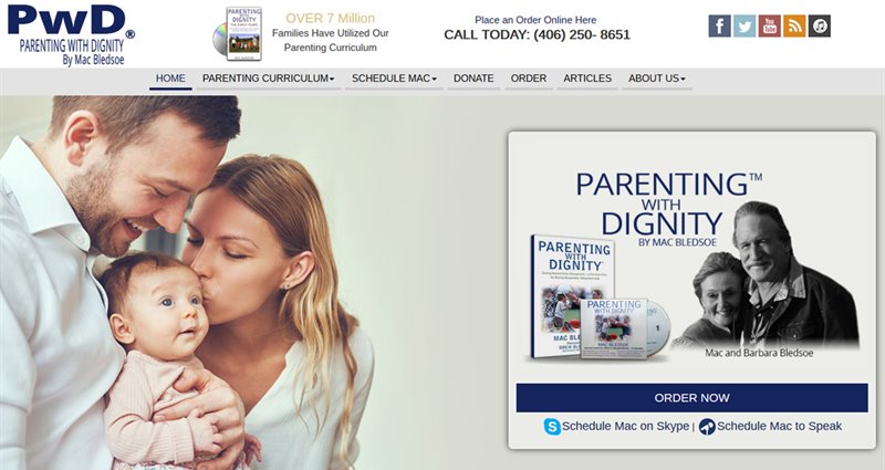 Website Express Kalispell Design Portfolio Parenting With Dignity