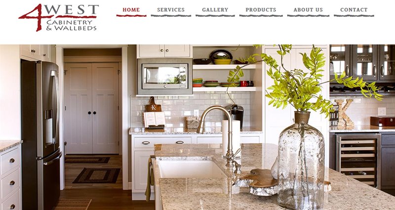 Website Express Kalispell Design Portfolio 4West Cabinetry & Wallbeds