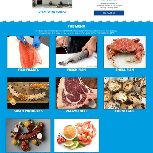 Flathead Fish & Seafood Co. - Full Home Page