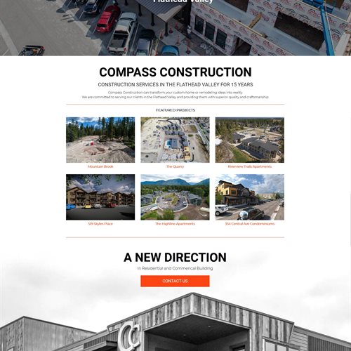 Compass Construction - Full Home Page