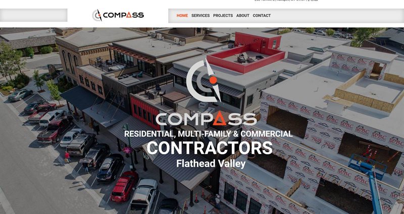 Website Express Kalispell Design Portfolio Compass Construction