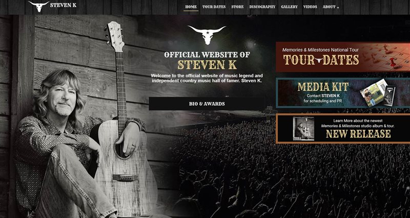 Website Express Kalispell Design Portfolio Steven K Music